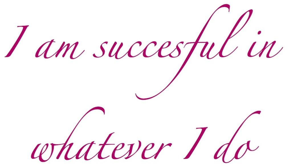 I am succesful in