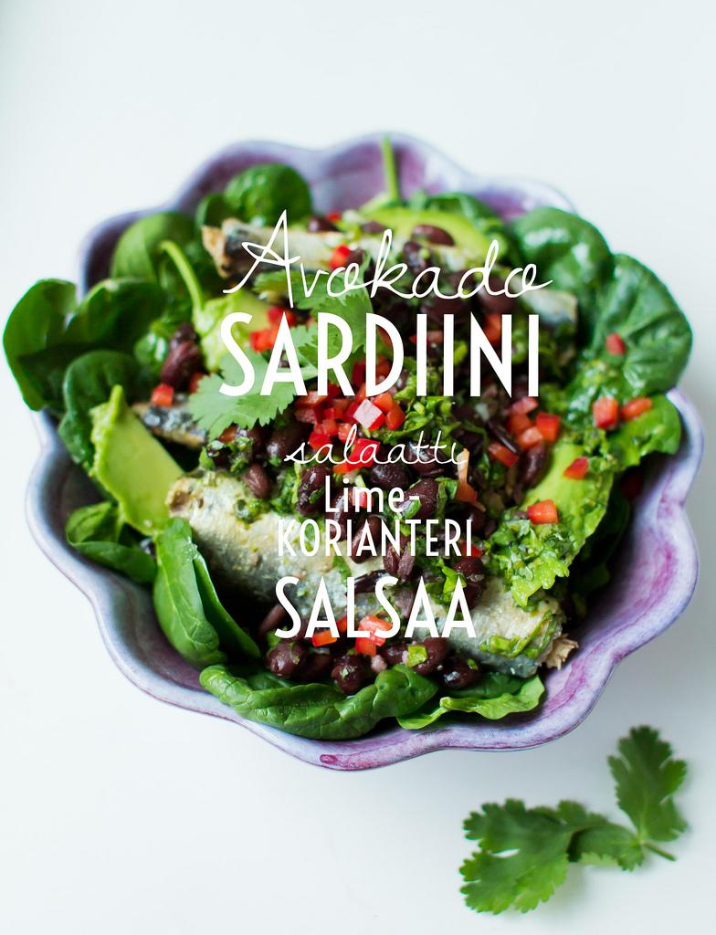 Sardine Avocaod Salad