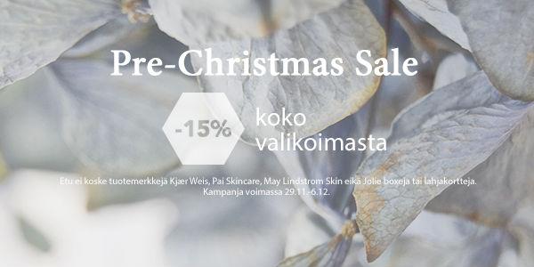 Pre-Christmas Sale 2016