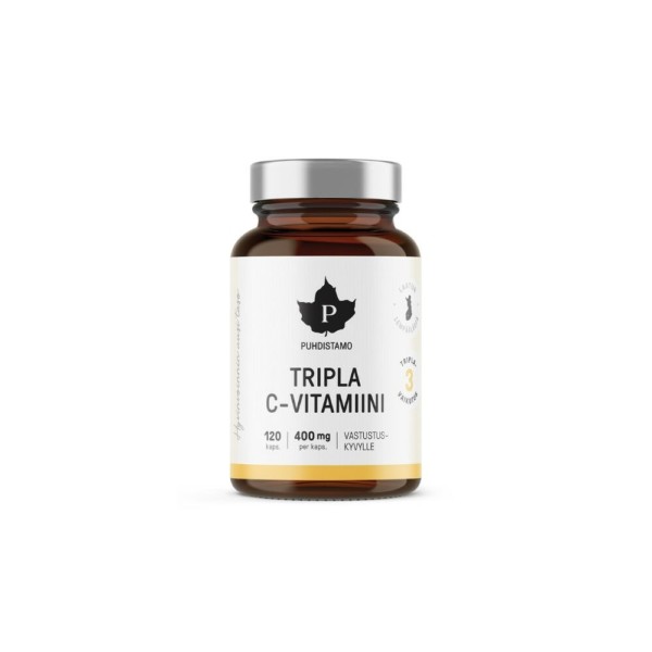 Tripla C-Vitamiini 120 kaps Puhdistamo.jpeg